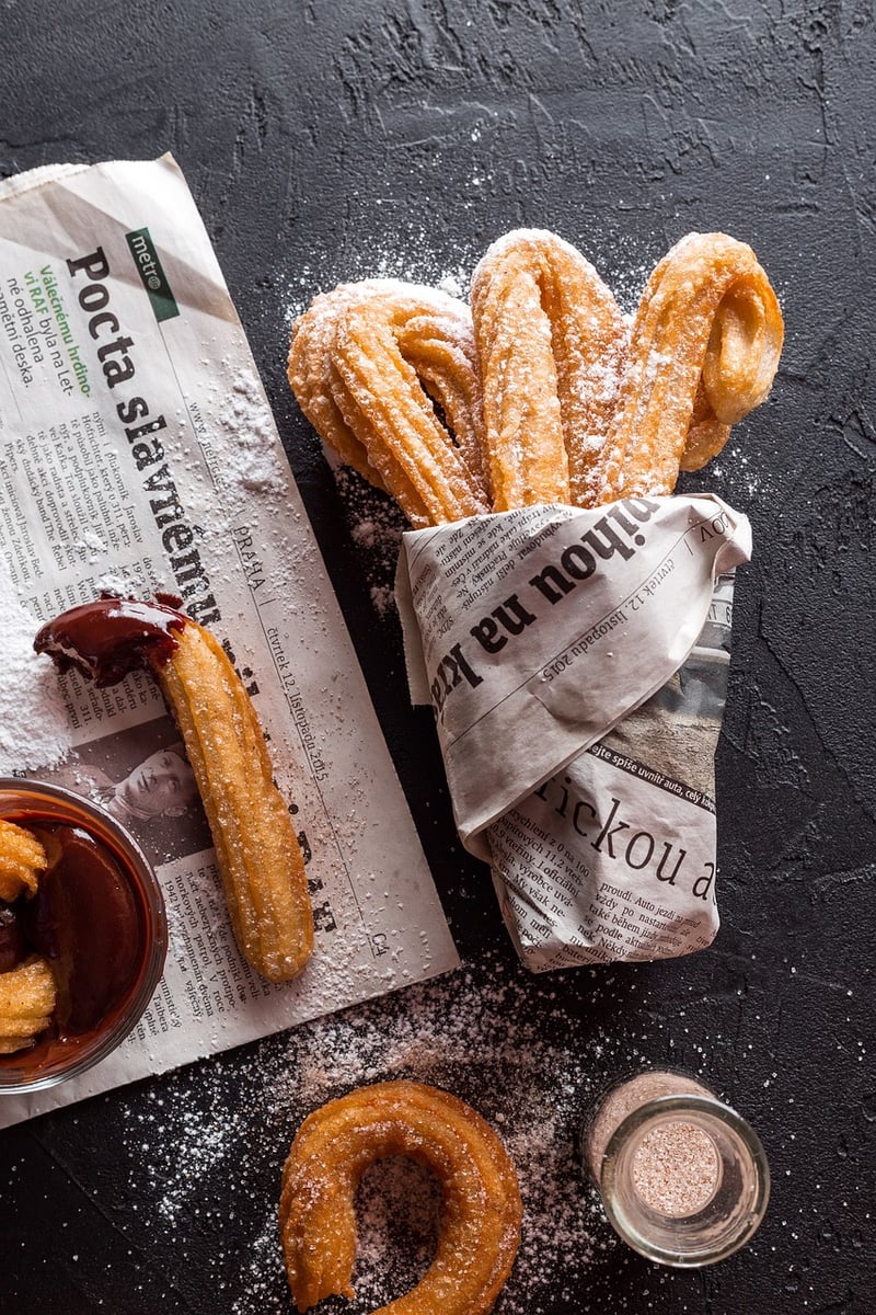 Churro Ice Cream Sandwich